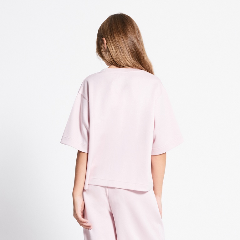 Soft lounge tee "Alyna star" Pink